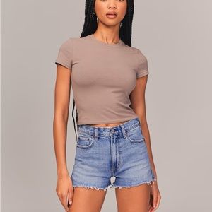 Abercrombie and Fitch High Rise Mom Short